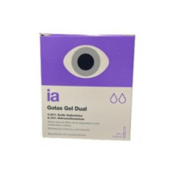 Interapothek Gotas Oftalmicas Gel X2 Humectacion 20 Monodosis 0,35 Ml