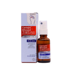 Canespie bifonazol 10 mg/ml solucion para pulverizacion cutanea 30 ml
