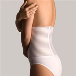 Farmalastic Faja Lumbar Con Velcro Blanca T2