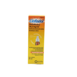 Cinfadol diclofenaco 39,2 mg/ml solucion para pulverizacion cutanea 1 frasco 30 ml