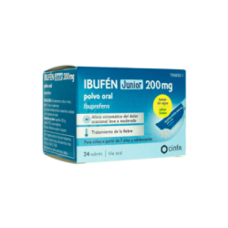 Ibufen junior 200 mg 24 sobres polvo oral