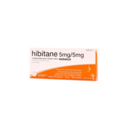 Hibitane 5 mg 5 mg 20 comprimidos para chupar sabor naranja
