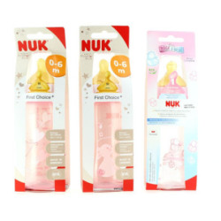 Biberon Nuk Pc Rose 300 Ml..